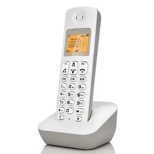 OEM Factory DECT 5.0 Digital Portable Wireless Telephone Office Gsm 2g 3g 4g Dect Phone Cordless Telephone Signal Cover Wide