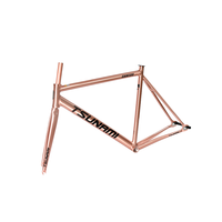 Cadre de vélo en alliage d'aluminium 700C en gros d'usine OME Racetrack Pièces de vélo de route tout-terrain BMX et Cruiser Friendly