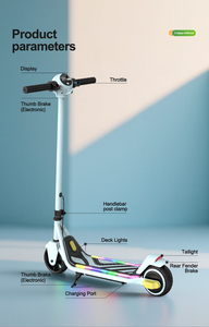 Patinete Infantil de 2 Ruedas con Altura Ajustable para Niños de 3 a 15 Años, 130w, Patinete Infantil Portátil - Product Image 6