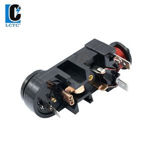 110V 220V ロングタイプ 黒白シェル リレー用スターター コンプレッサー始動リレー - Product Image 6