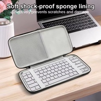 Protective Storage Bag EVA Illuminated Keyboard Carrying Case for Logitech MX Keys Mini Wireless Keyboard Protection bag