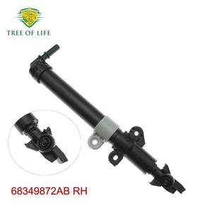 Boquillas de lavado de faros delanteros 68349873AB 68349872AB para Jeep Grand Cherokee 2017-2021, parachoques delantero de plástico - Product Image 3