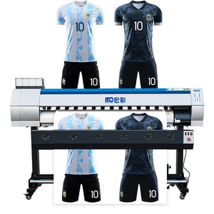 Trung Quốc giá rẻ nhất 1.8m thăng hoa máy in để bán với dx5/xp600/i3200 Heads cho vải vải T-Shirt - Product Image 5