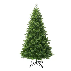 Offre spéciale limitée dans le temps Luxueux 6Ft 6.5Ft 7Ft Artificial Pe & Pvc Christmas Trees With Lights