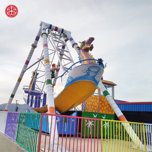 Парк развлечений аттракционы игровая площадка большой открытый Электрический пиратский корабль для продажи - Product Image 2