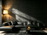 Revêtement mural en sisal noir violet naturel de haute qualité, papier peint en toile de jute de couleur unie moderne pour la décoration d'hôtels, de villas et de boutiques