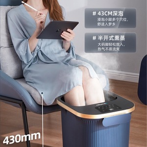 Bañera de pies inteligente Blaupunkt azul real con masaje y control de temperatura para adultos - Product Image 5