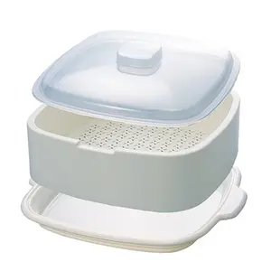 Japan high quality portable baby food maker steamer with cover