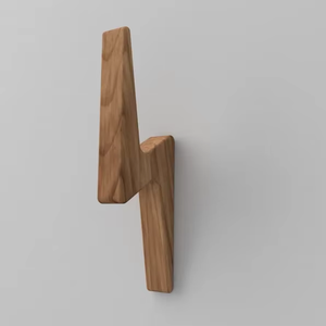 Porte-serviettes porte-<span class=keywords><strong>papier</strong></span> hygiénique cintre multifonctionnel <span class=keywords><strong>en</strong></span> bois décoratif bois WC salle de bain petit crochet minimaliste - Product Image 5