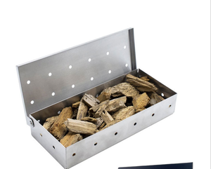 Wood Chip Smoker Box of BBQ Gas & Charcoal Smoker Grill for Hotel , Canteen, Home Camping