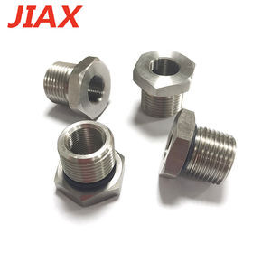 מתאם מסנן דלק מפלדת אל-חלד SS304 סיטונאי מחבר איכותי 1/2-28 עד 3/4-16OD התאמת הברגה למסנן דלק - Product Image 2