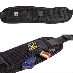 Mot "K" sangle d'épaule unique en nylon noir appareils photo reflex numériques élingue de décompression rapide avec support personnalisé - Product Image 4