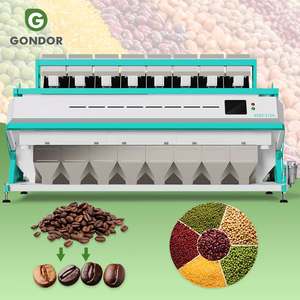 Machine de tri chromatique industrielle 13 canaux pour pois, blé, fruits, riz et céréales, format mini-ligne - Product Image 1