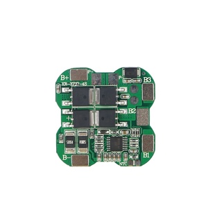 BMS Li-ion 4S 14.8V 12A pour batterie lithium ternaire NMC 3.7V, carte de charge et de décharge à port unique, PCB de batterie 18650 F241 - Product Image 1