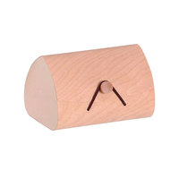 Boîte à thé et de rangement en bois de bouleau biodégradable, ronde, personnalisée, avec logo gravé au laser, taille personnalisée, multifonctionnelle