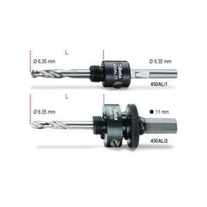 BETA - 004500215 Arbors pour scies cloche-EAN 8014230091150 FORETS TROUSSES ET ARBORS - Product Image 1