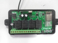YET404WFR-V3.0 9~30V RF WiFi Receptor Controlador de 4 Canales 315/433MHz para Control Remoto de Puerta de Garaje Automática