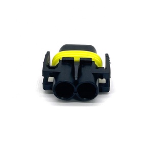 2 Pin Female H11 H8 H9 Fog Lamp Harness Socket Car Waterproof Hernia <b>Light</b> Connector <b>Plug</b> 12124819 - Product Image 5