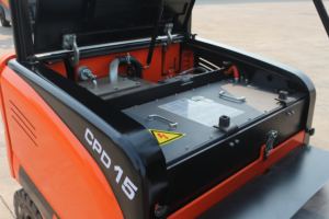 מחיר המפעל 1.5טון <span class=keywords><strong>fb15</strong></span> חשמלי סוללת ליתיום מלגזה מחיר נמוך - Product Image 5