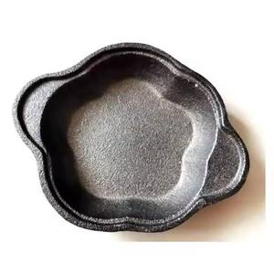 Sartén para asar barbacoa <span class=keywords><strong>de</strong></span> <span class=keywords><strong>hierro</strong></span> fundido con dos asas para ajo, naranja, té, castañas, frutas, secado, estofado, para múltiples usos <span class=keywords><strong>de</strong></span> cocina - Product Image 4