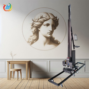 Professionele UV Verticale Muurprinter 3D Inkjet Muurschilderingssysteem voor Creatieve Ontwerpen Binnen en Buiten - Product Image 1