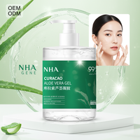 Gel nourrissant à l'aloe vera, hydratation profonde, crème réparatrice pour la peau, alternative légère, formule non grasse