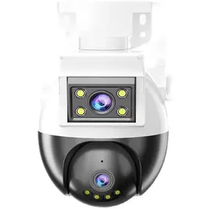 Icsee 2023 Nieuwe Ontwerp Hot Smart Home Security Systeem Ip Cctv 2mp Camera Dual Lens Dual View Netwerkcamera