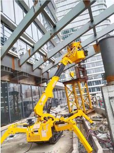 Plataforma Elevadora Telescópica Remolcable de 360 Grados, 100/120/150/200/250 kg, Certificación GS, CE, RoHS, con Motor Diésel/Eléctrico/Gasolina - Product Image 4