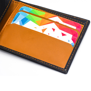 Cartera de Cuero Genuino de la Mejor Calidad, Hecha en Fábrica, Nuevo Diseño, Estilo Moderno, Personalizable, Duradera, HMA SPORTS APPAREL - Product Image 6
