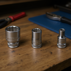 Llave de Tubo Poligonal Fervi, Serie Normal, 12 Puntas, Acero al Cromo Vanadio - Product Image 3