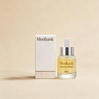 Bouteille en verre givré transparent de haute qualité, certifiée CE, 30 ml, avec bouchon à pression, étiquette personnalisée, commande en gros, bouteille d'huile essentielle