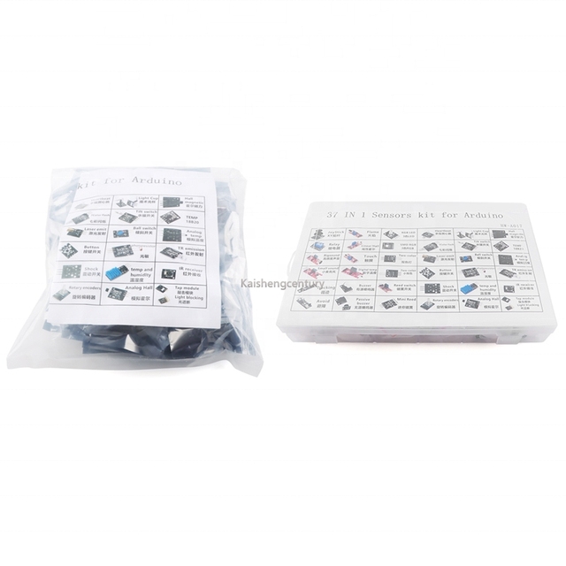 37 in 1 Sensors Kit for Arduino Programming Project DIY Electronics Laboratory Smart Beginner Kit STM32 Learning Kit