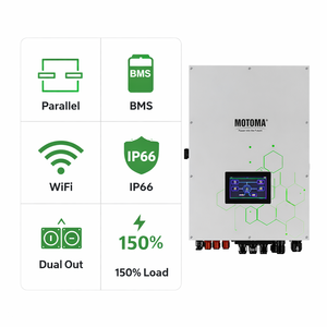 Inversor Híbrido Solar Trifásico Directo de Fábrica, 8kW, <span class=keywords><strong>10kW</strong></span>, 12kW, para Sistemas Domésticos y Almacenamiento de Energía (EV) - Product Image 5