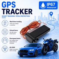 Dispositif de suivi de véhicule GPS VSGPS personnalisé, étanche, 2G GSM, avec carte SIM intégrée, clôture virtuelle et alarme de survitesse