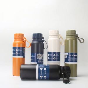 Hot Sale 550/750/1000ml Double Wall Thermos Cold Hot Drinks Insulated Vacuum <b>Flask</b> 304 Stainless Steel <b>Bottle</b> with Tea Infuser - Product Image 1