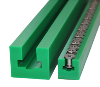 Chaîne de rouleaux de convoyeur 06C, guide linéaire, rail, type CK CKG CS U, UPE PANylon, chaîne d'entraînement en plastique, bande, usinage CNC 06BSS