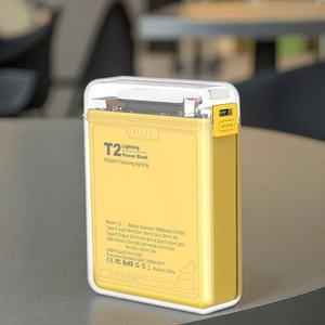 Batteries externes multifonctions portables et stations d'alimentation PD20W 10000 mAh, chargeur mobile grande capacité avec éclairage LED - Product Image 6