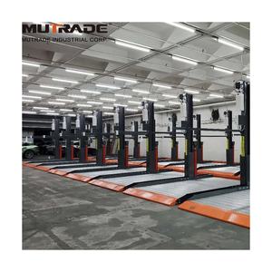 2 lantai 2.3 ton lift parkir mobil Kendaraan garasi rumah - Product Image 2