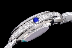 Reloj Mecánico de Buceo de Súper Calidad, 41 mm, Fábrica TW, Acero 904L, Movimiento 2824, Dos Tonos, Cielo Estrellado Dorado, Diamantes de Imitación - Product Image 5