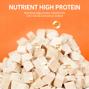 Snack per Gatti a Base di Cubetti di Pollo Liofilizzati, Migliora la Digestione e Completa la Nutrizione - Product Image 5