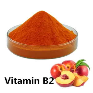 Toevoegingsmiddelen Natriumfosfaat Vitamine B2 (98%) Cas 130-40-5 Supplement Vitamine B2 Poeder