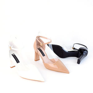 Femmes hauteur augmentant argent robe pompes polyvalent papier pointu fête <span class=keywords><strong>sandales</strong></span> Sexy chaussures de mariée pour un usage quotidien en plein air - Product Image 4