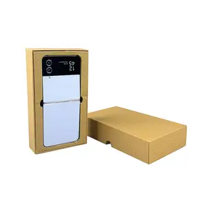 Customized environmentally friendly and recyclable Galaxy Z Flip4 blank phone packaging box