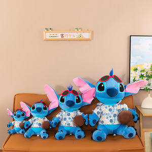 Hawaiian <strong>Stitch</strong> <strong>Plush</strong> Toy-New Summer <strong>Lilo</strong> &amp; <strong>Stitch</strong> Doll with PP Cotton Filling Super Soft <strong>Plush</strong> for Couples Claw Machine Prizes - Product Image 3
