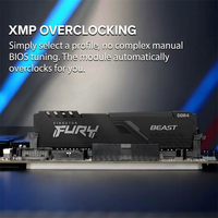 Mémoire DDR4 pour ordinateur de bureau 3200 MT/s UDIMM module unique de 8 Go, 16 Go ou 32 Go, avec dissipateur thermique
