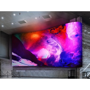 كامل اللون جولة على شكل <span class=keywords><strong>Led</strong></span> الرقمية لوحات صغيرة رخيصة لينة مرنة P4mm داخلي منحني شاشة عرض فيديو ليد لوحة الشاشة - Product Image 2