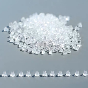 Transparente 5mm Pendientes Backs 5000 unids/bolsa Goma de silicona suave Accesorios de joyería Bullet Stopper Ear Plug Nuts Prevenir Alergias Seguridad - Product Image 2