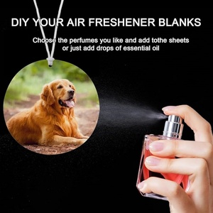 100 Piezas de Ambientadores Redondos para Sublimación, Hojas de Fieltro para Ambientadores de Coche con Bolsas y Cuerda para Colgar en el Coche y el Hogar - Product Image 5