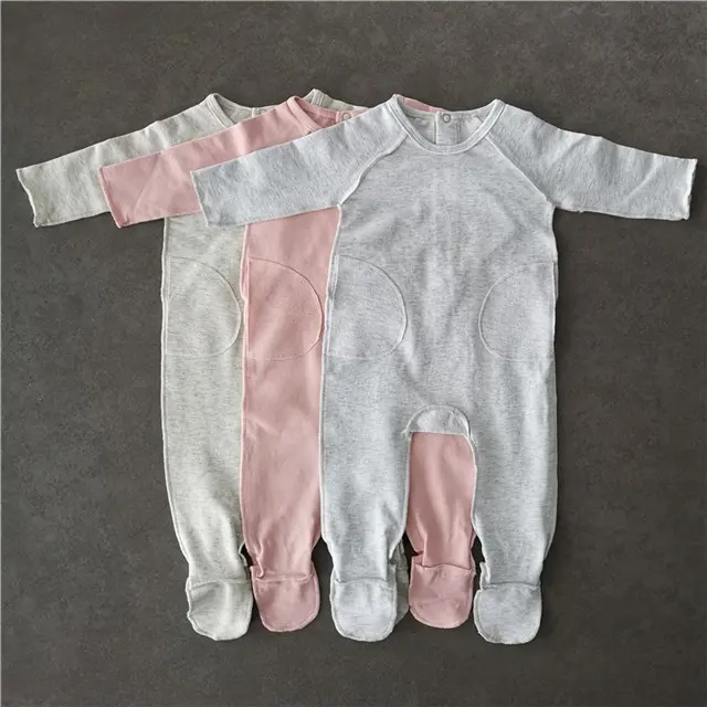 New Born Suits Set Bunny Manufacturers Knit With Hat Newborn Infant Girls Dress Boy Clothes Bodysuit Organic Cotton Romper Baby