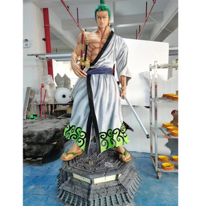 Estatua Personalizada de Gran Tamaño de <span class=keywords><strong>One</strong></span> <span class=keywords><strong>Piece</strong></span>, Figura de Anime Japonés de Tamaño Real, Artesanía de Resina y Escultura de Fibra de Vidrio para Decoración - Product Image 2
